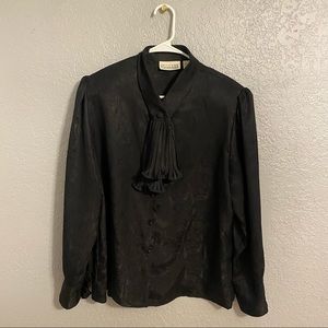 VINTAGE CHRISTIE AND JILL BUTTON UP BLOUSE